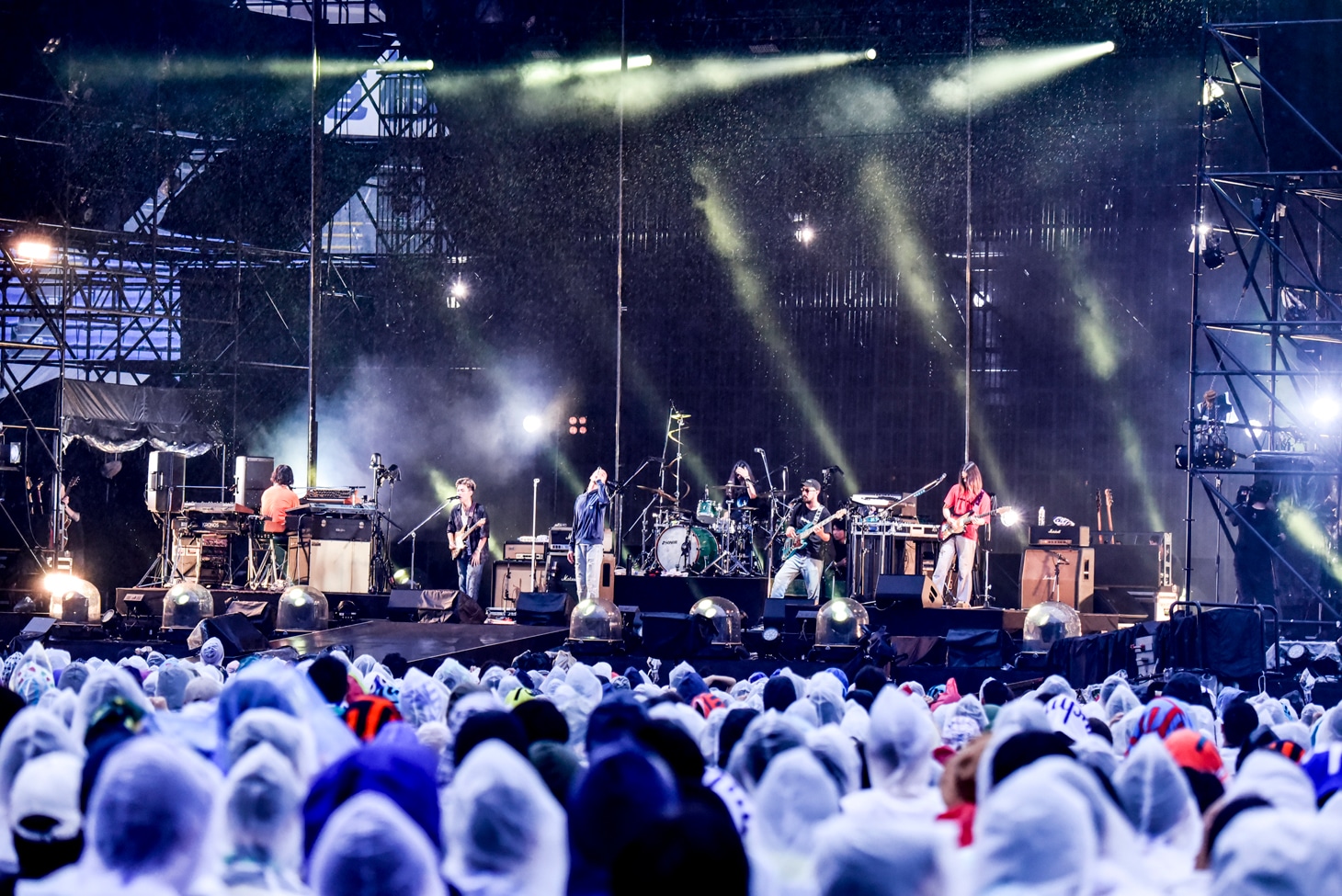 「"Suchmos THE LIVE" YOKOHAMA STADIUM」の様子。（Photo by Shun Komiyama）