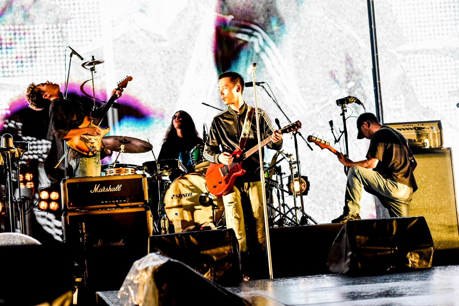 「"Suchmos THE LIVE" YOKOHAMA STADIUM」の様子。（Photo by Shun Komiyama）