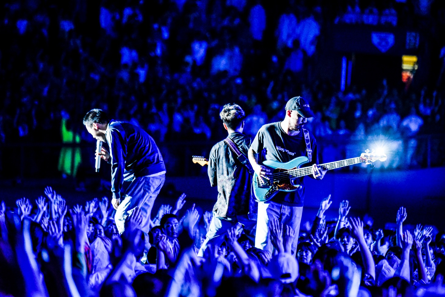 「"Suchmos THE LIVE" YOKOHAMA STADIUM」の様子。（Photo by Shun Komiyama）