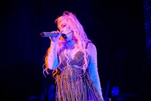 3月29日に東京・Zepp Tokyoで行われたワンマンライブ「THE PRINCESS PROJECT 3」でのちゃんみな。（Photo by Hiroyuki Dozono）