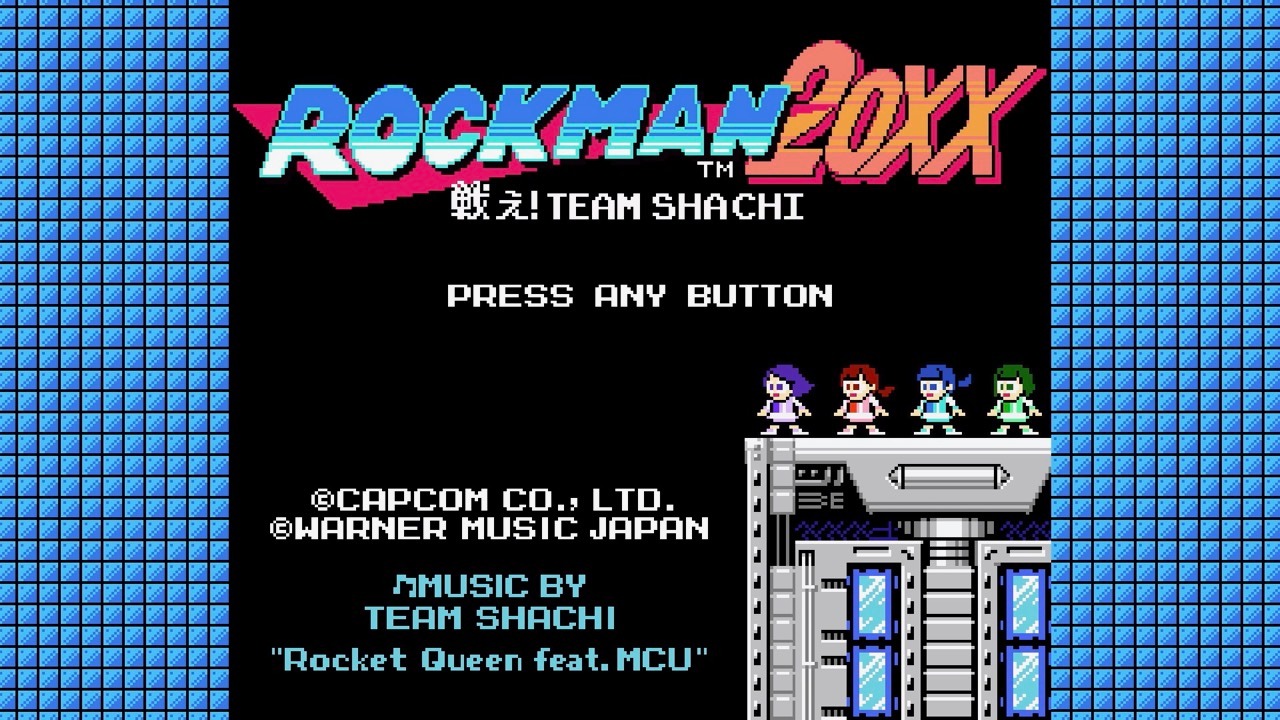 TEAM SHACHI「Rocket Queen feat. MCU」ミュージックビデオより。(c)CAPCOM CO., LTD. ALL RIGHTS RESERVED.