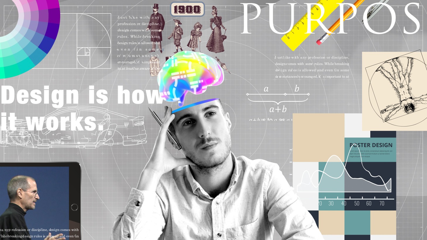 NHK総合「デデデデザインて何?!」のワンシーン。