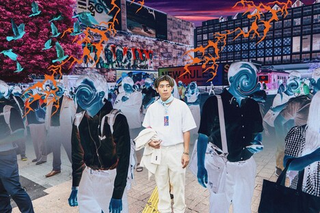 「ODD FOOT WORKS × H>FRACTAL」イメージビジュアル