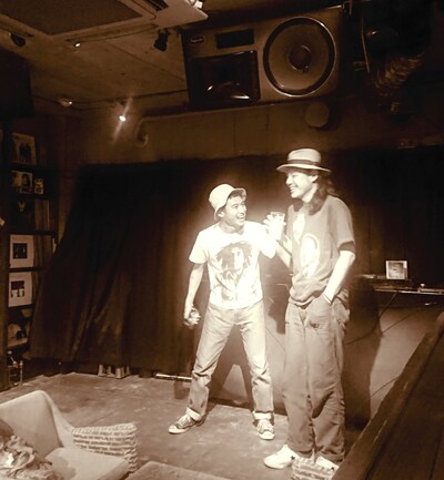 左から下津光史、林宏敏。