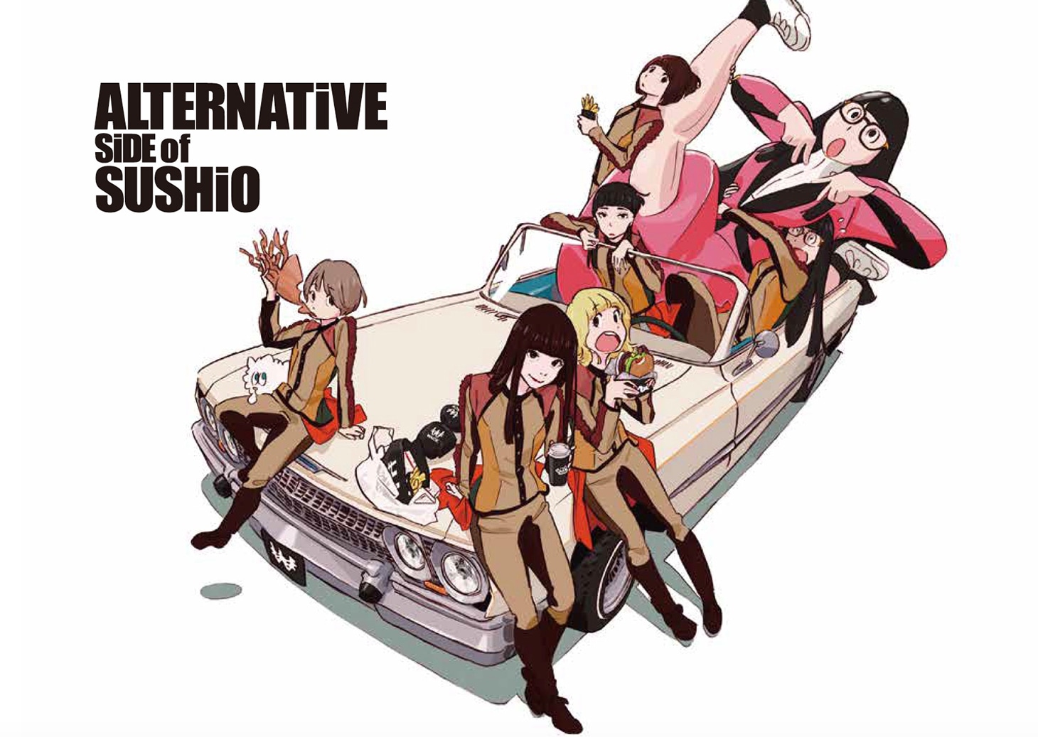 すしお「ALTERNATiVE SiDE of SUSHiO」BiSH版表紙