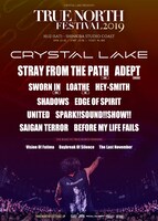 「Crystal Lake presents TRUE NORTH FESTIVAL 2019」フライヤー