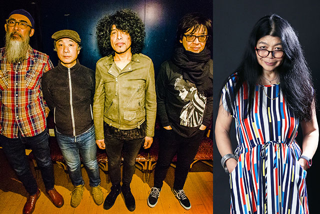 シアターブルックと金子マリ。
