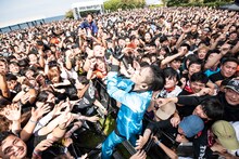 NOBUYA（Vo / ROTTENGRAFFTY）（撮影：釘野孝宏）