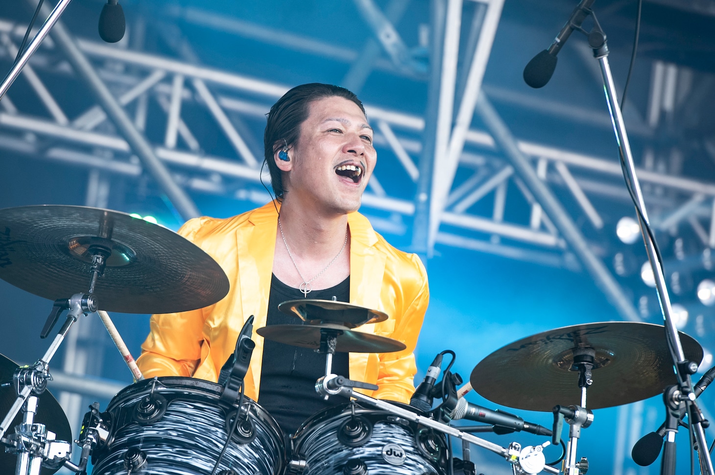 HIROSHI（Dr / ROTTENGRAFFTY）（撮影：釘野孝宏）