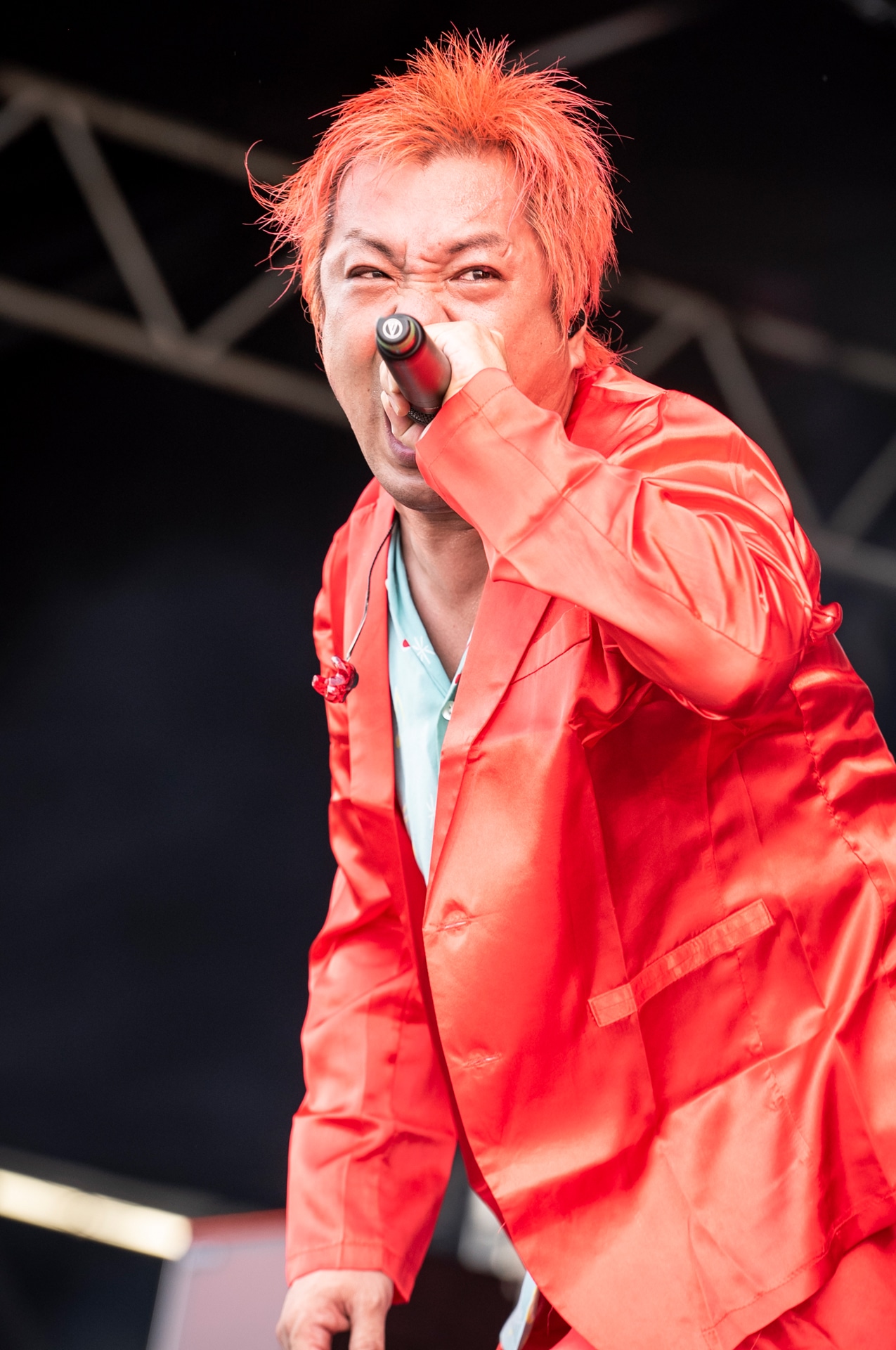 N∀OKI（Vo / ROTTENGRAFFTY)（撮影：釘野孝宏）
