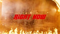 EMPiRE「RiGHT NOW」ミュージックビデオのワンシーン。