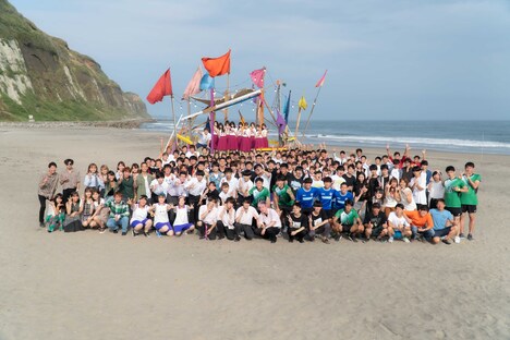 スペシャルムービーの撮影の様子。