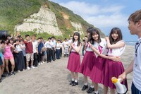 スペシャルムービーの撮影の様子。