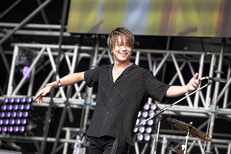 TAKAHIRO（Vo / ACE OF SPADES）（撮影：釘野孝宏）