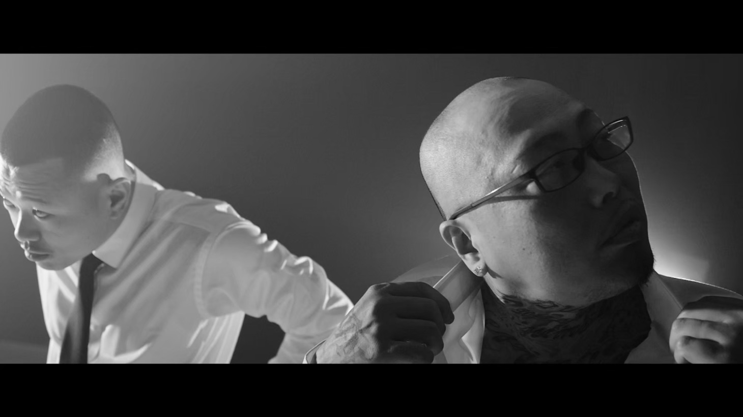 DJ TATSUKI「What You Know About feat. BIG-T, T2K & D.O」ミュージックビデオのワンシーン。