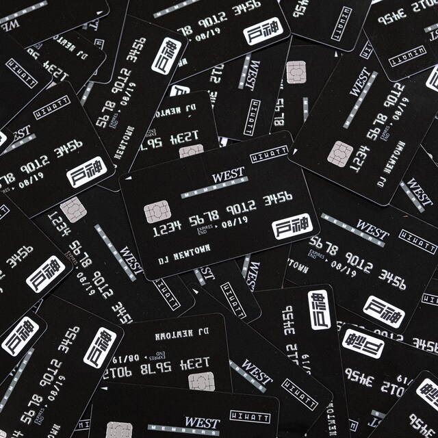 dj newtown「WEST MEMBERS」ジャケット