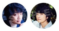福山潤「P.o.P -PERS of Persons-」きゃにめ予約特典のスペシャル缶バッジ2個セット。