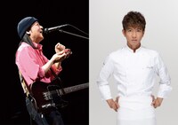 左から山下達郎、木村拓哉。