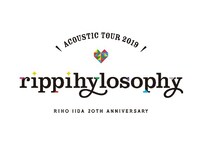 「RIHO IIDA Acoustic Tour 2019 -rippihylosophy-」ロゴ