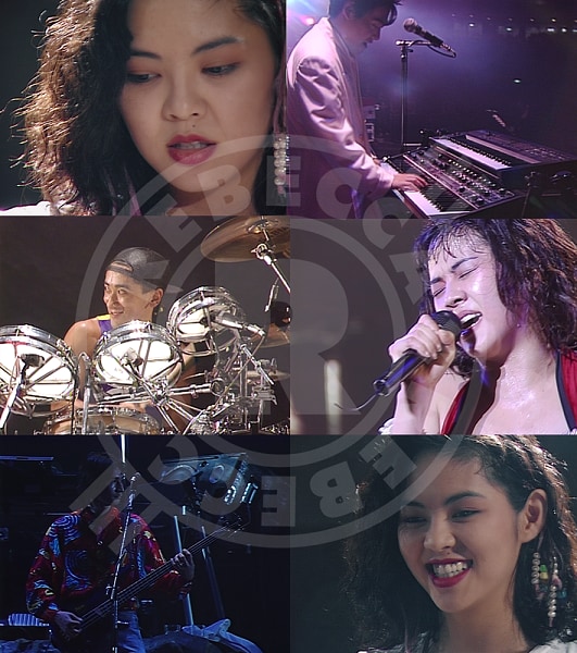 REBECCA「BLOND SAURUS TOUR '89 in BIG EGG -Complete Edition-」ビジュアル