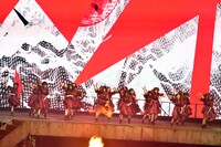 欅坂46「夏の全国アリーナツアー2019」東京・東京ドーム公演の様子。