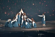 欅坂46「夏の全国アリーナツアー2019」東京・東京ドーム公演の様子。