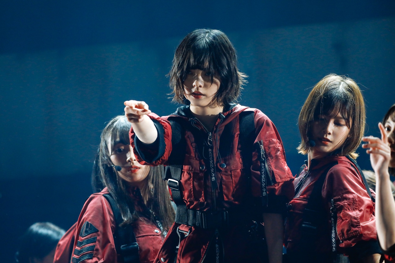 欅坂46「夏の全国アリーナツアー2019」東京・東京ドーム公演の様子。（撮影：上山陽介）