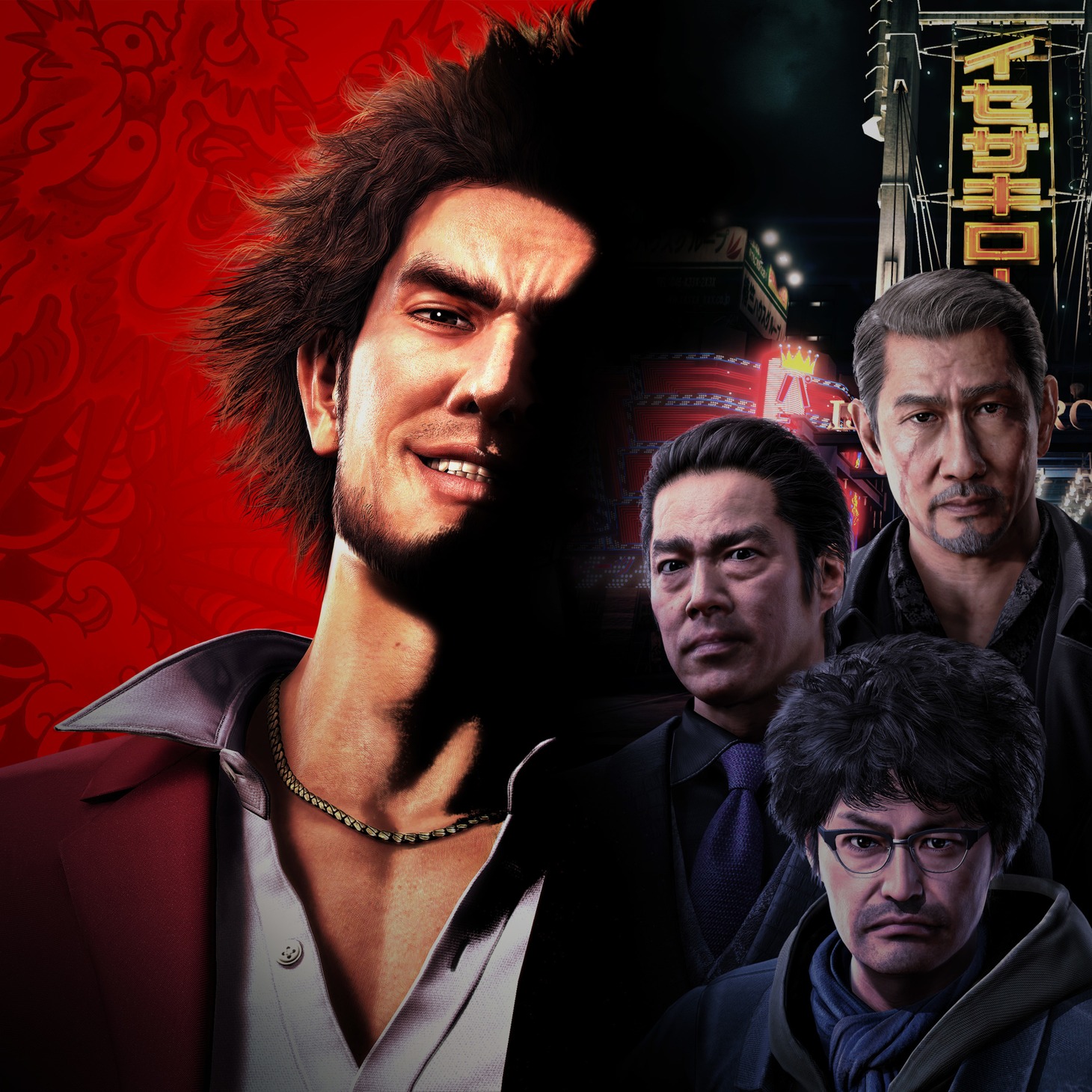 「龍が如く7 光と闇の行方」ティザービジュアル (c)SEGA