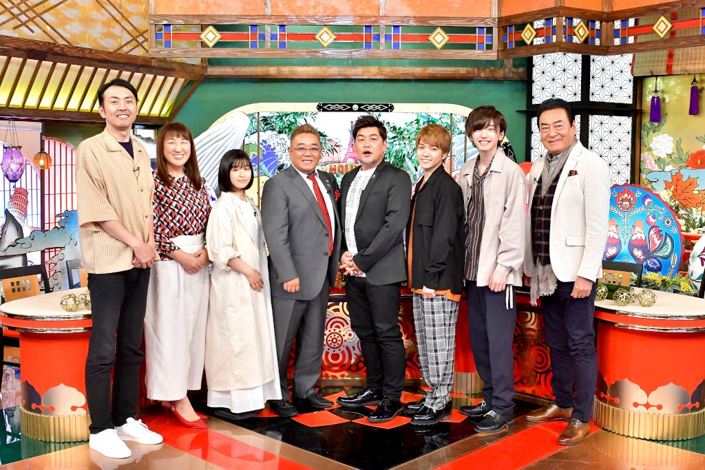 TBS系「ウチの子、ニッポンで元気ですか？」収録の様子。 (c)TBS