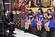 左から有吉弘行、東京23区ガールズ。 (c)日本テレビ