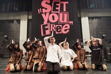 BiSHと峯田和伸（銀杏BOYZ）。（撮影：村井香）