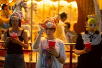 禁断の多数決「WAR OF THE WORLDS（宇宙戦争）」ミュージックビデオのワンシーン。