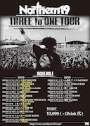 Northern19「THREE to ONE TOUR」告知ビジュアル