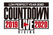 「LDH PERFECT YEAR 2020 COUNTDOWN LIVE 2019→2020 "RISING"」ロゴ