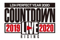 「LDH PERFECT YEAR 2020 COUNTDOWN LIVE 2019→2020 "RISING"」ロゴ
