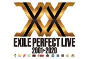 「EXILE PERFECT LIVE 2001>2020」ロゴ