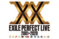 「EXILE PERFECT LIVE 2001>2020」ロゴ