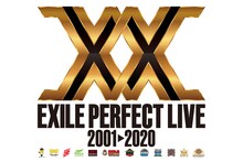 「EXILE PERFECT LIVE 2001>2020」ロゴ