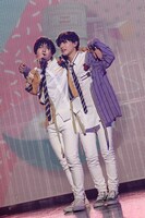 吉田仁人と宮世琉弥。（撮影：小坂茂雄）