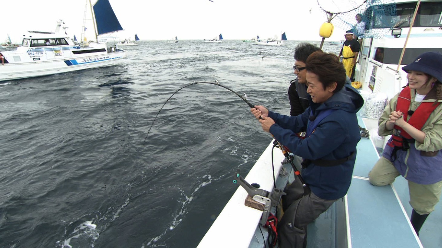 日本テレビ系「嵐にしやがれ 超メモリアル！丸ごと嵐！秋の怒涛の3時間SP」より。(c)日本テレビ