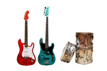 THE BACK HORN「太陽の花」ミュージックビデオで撮影された楽器。