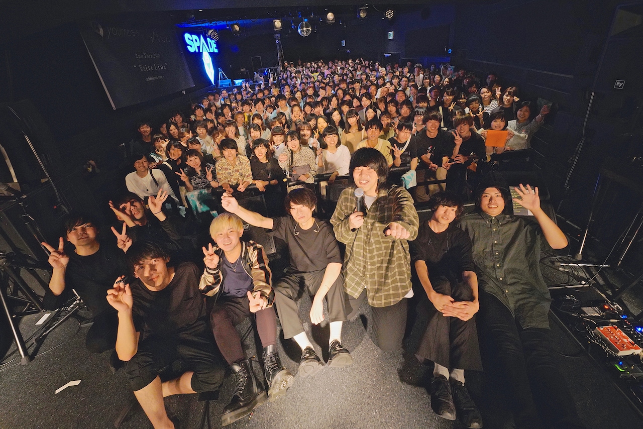 ユアネスとmol-74による2度目のツーマンツアー、名古屋で終幕