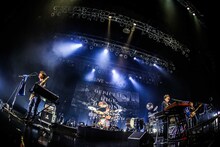 「SPACE SHOWER TV "LIVE with YOU" ～Official髭男dism～ supported by uP!!!ライブパス」の様子。（撮影：渡邉一生）