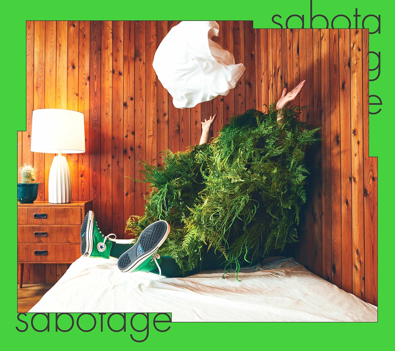 緑黄色社会「sabotage」初回限定盤ジャケット