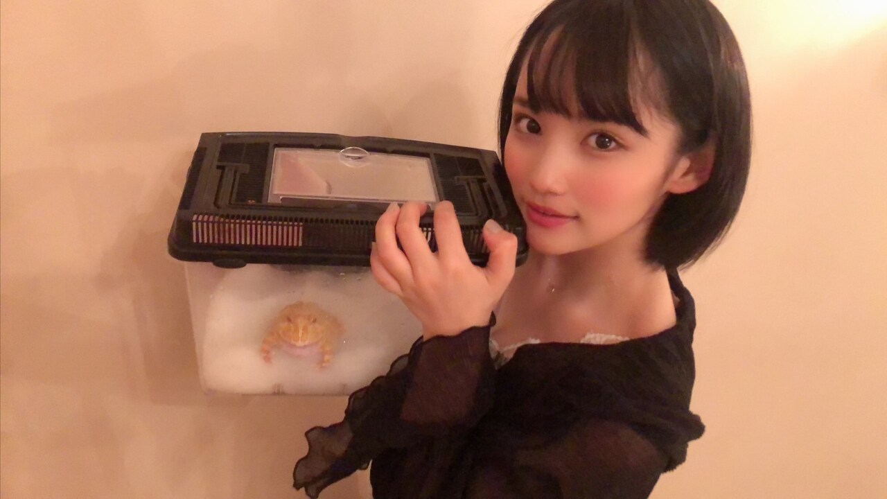 矢作萌夏とチビ。