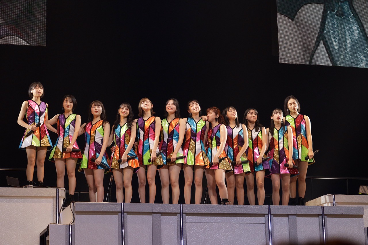 「アンジュルム 2019 秋『Next Page』～勝田里奈卒業スペシャル～」の様子。（写真提供：アップフロントグループ）