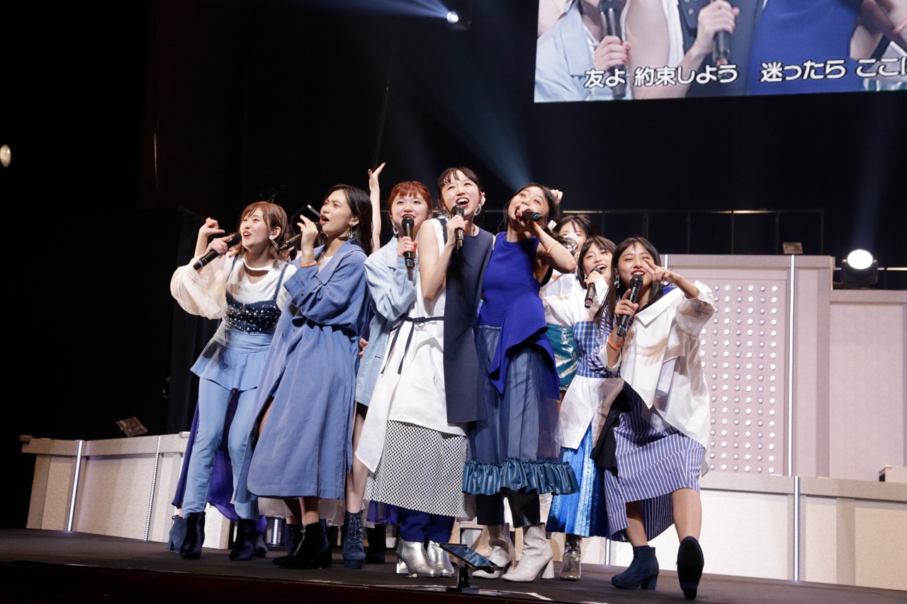 「アンジュルム 2019 秋『Next Page』～勝田里奈卒業スペシャル～」の様子。（写真提供：アップフロントグループ）