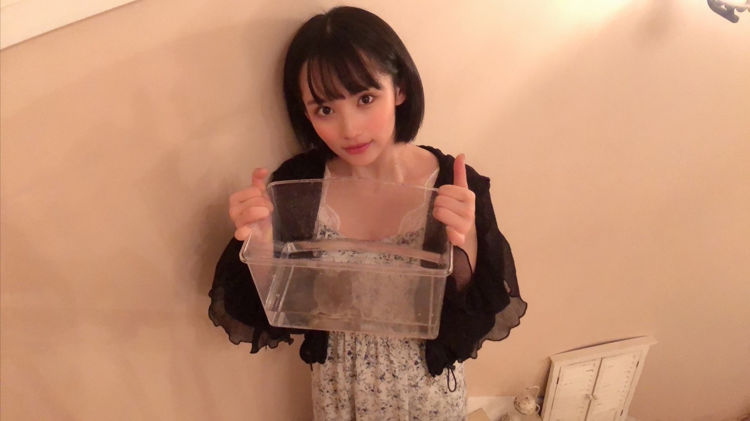 矢作萌夏とタピちゃん。