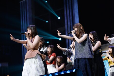 「日向坂46 3rdシングル発売記念ワンマンライブ」の様子。
