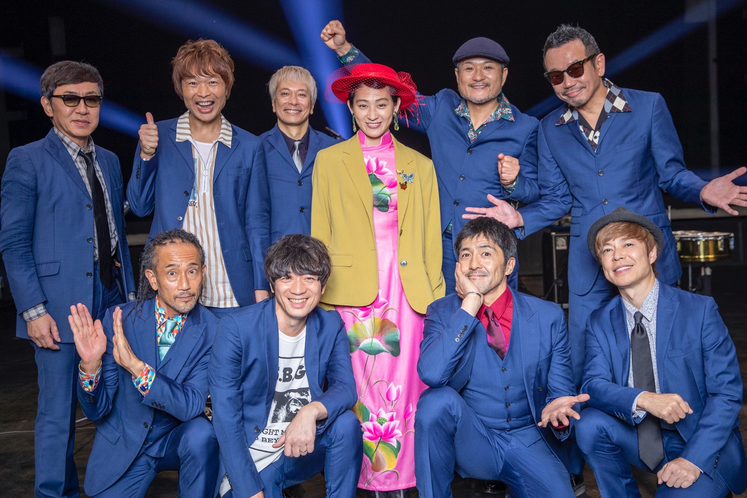 東京スカパラダイスオーケストラとコムアイ（水曜日のカンパネラ）。